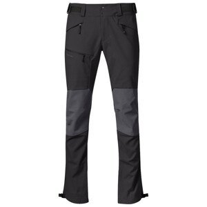 Pánské kalhoty Bergans Fjorda Trekking Hybrid Pants Velikost: XL / Barva: černá/šedá
