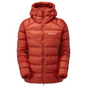 Dámská zimní bunda Montane Fem Anti-Freeze Xt Hoodie Velikost: L / Barva: červená