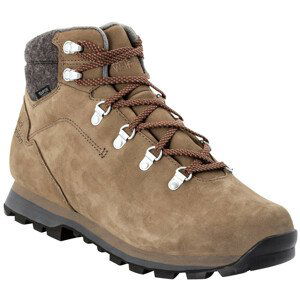 Pánské zimní boty Jack Wolfskin Thunder Bay Texapore Mid M Velikost bot (EU): 44,5 / Barva: béžová