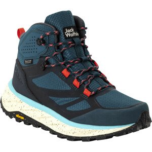 Dámské turistické boty Jack Wolfskin Terraventure Texapore Mid W Velikost bot (EU): 39 / Barva: modrá