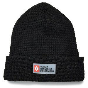 Zimní čepice Black Diamond Double Waffle Beanie Barva: černá