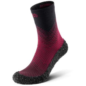 Ponožkoboty Skinners 2.0 Compression Velikost ponožek: 40-42 / Barva: červená
