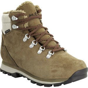 Dámské zimní boty Jack Wolfskin Thunder Bay Texapore Mid W Velikost bot (EU): 39,5 / Barva: béžová