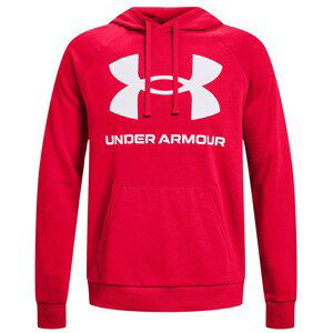 Pánská mikina Under Armour Rival Fleece Big Logo HD Velikost: XL / Barva: červená