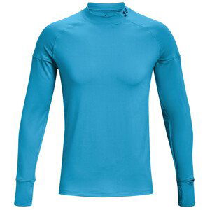 Pánské triko Under Armour OUTRUN THE COLD LS Velikost: L / Barva: modrá