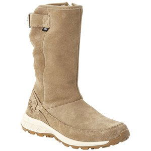 Dámské zimní boty Jack Wolfskin Queenstown Texapore Boot H W Velikost bot (EU): 40 / Barva: béžová