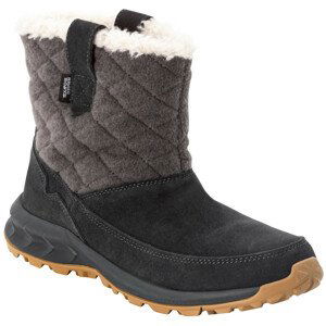 Dámské zimní boty Jack Wolfskin Queenstown Texapore Boot W Velikost bot (EU): 38 / Barva: černá/šedá