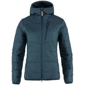 Dámská zimní bunda Fjällräven Keb Padded Hoodie W Velikost: S / Barva: modrá