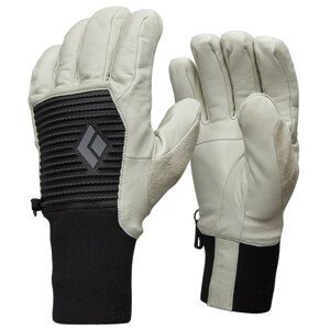 Lyžařské rukavice Black Diamond Session Knit Velikost rukavic: S / Barva: bílá/černá