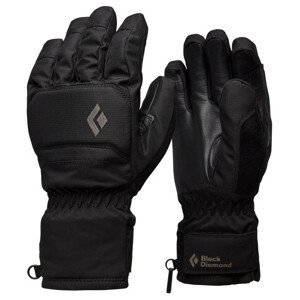 Lyžařské rukavice Black Diamond Mission Velikost rukavic: S / Barva: černá