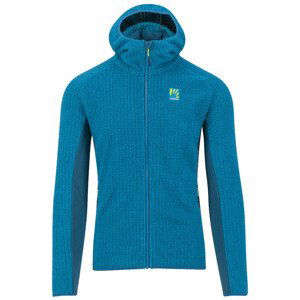 Pánská mikina Karpos Rocchetta Hoodie Fleece Velikost: XL / Barva: modrá