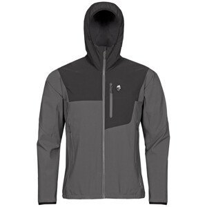 Pánská softshellová bunda High Point Atom 2.0 Hoody Jacket Velikost: S / Barva: šedá/černá