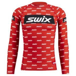 Pánské funkční triko Swix RaceX Velikost: L / Barva: červená/bílá