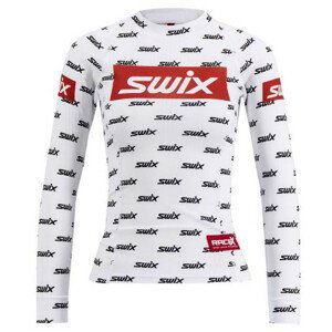 Dámské triko Swix RaceX Velikost: M / Barva: bílá/černá
