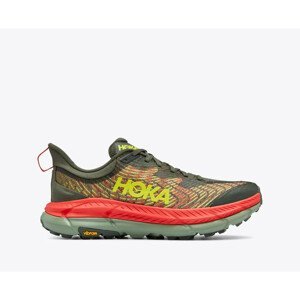 Pánské běžecké boty Hoka One One Mafate Speed 4 Velikost bot (EU): 44 (2/3) / Barva: zelená