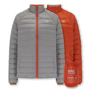 Pánská péřová bunda MAC IN A SAC Reversible Polar Jacket (Sack) Velikost: M / Barva: oranžová/šedá