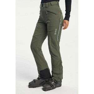 Dámské zimní kalhoty Tenson Touring Softshell Pant Velikost: S / Barva: tmavě zelená