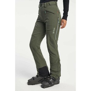 Dámské zimní kalhoty Tenson Touring Softshell Pant Velikost: M / Barva: tmavě zelená
