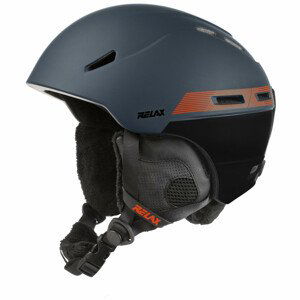 Lyžařská přilba Relax Patrol Velikost helmy: 56-58 cm / Barva: šedá/černá