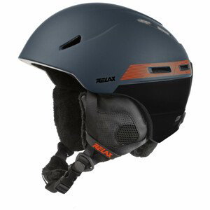 Lyžařská přilba Relax Patrol Velikost helmy: 58-60 cm / Barva: šedá/černá