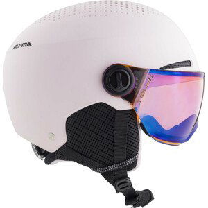Dětská lyžařská přilba Alpina Zupo Visor Q Lite Velikost helmy: 54-58 cm / Barva: růžová