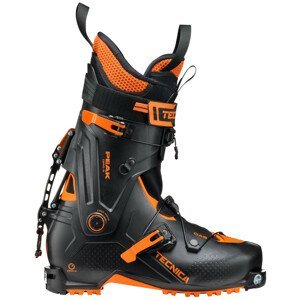 Skialpové boty Tecnica Zero G Peak Velikost lyžařské boty: 28,5 cm / Barva: černá/oranžová