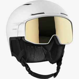 Lyžařská přilba Salomon Driver Pro Sigma Velikost helmy: 53-56 cm / Barva: bílá