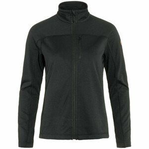 Dámská mikina Fjällräven Abisko Lite Fleece Jacket W Velikost: M / Barva: černá