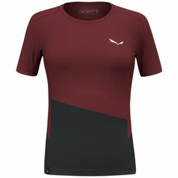Dámské triko Salewa Puez Sporty Dry W T-Shirt Velikost: S / Barva: červená