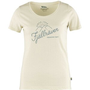Dámské triko Fjällräven Sunrise T-shirt W Velikost: M / Barva: bílá