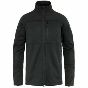 Pánská mikina Fjällräven Abisko Lite Fleece Jacket M Velikost: XL / Barva: černá