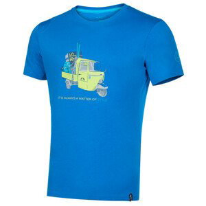 Pánské triko La Sportiva Ape T-Shirt M Velikost: XL / Barva: modrá/žlutá