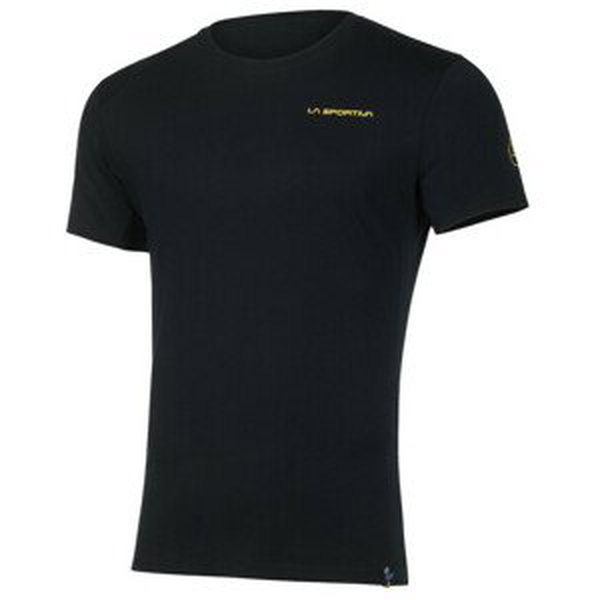 Pánské triko La Sportiva Back Logo T-Shirt M Velikost: XL / Barva: černá
