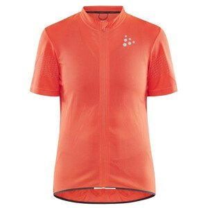 Dámský cyklistický dres Craft W Core Endur Lumen Velikost: S / Barva: oranžová