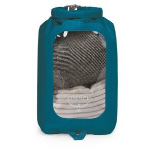 Voděodolný vak Osprey Dry Sack 6 W/Window Barva: modrá