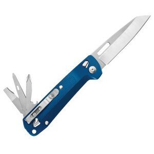 Multifunkční nůž Leatherman Free K2 Barva: modrá