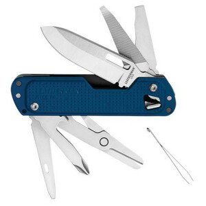 Multifunkční nůž Leatherman Free T4 Barva: modrá