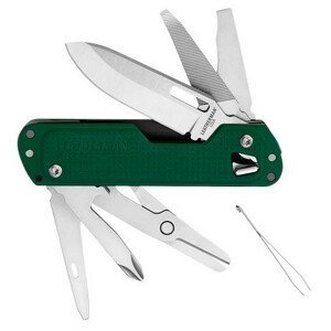 Multifunkční nůž Leatherman Free T4 Barva: zelená