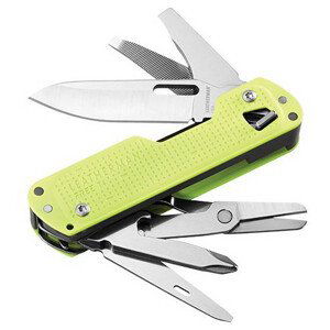 Multifunkční nůž Leatherman Free T4 Barva: žlutá