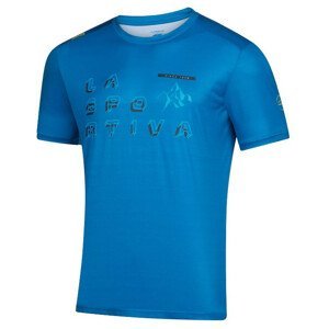 Pánské triko La Sportiva Raising T-Shirt M Velikost: XL / Barva: modrá