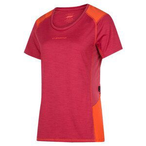 Dámské triko La Sportiva Compass T-Shirt W Velikost: S / Barva: růžová