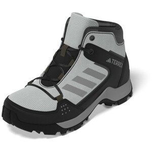 Dětské boty Adidas Terrex Hyperhiker Mid K Velikost bot (EU): 31,5 / Barva: šedá