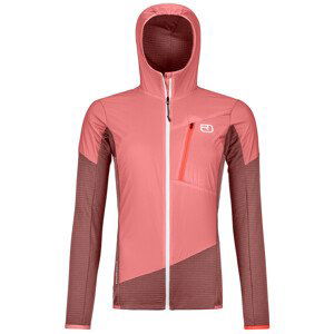 Dámská bunda Ortovox Ladiz Hybrid Jacket W Velikost: S / Barva: růžová/fialová