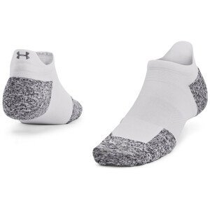 Ponožky Under Armour AD Run Cushion 1pk NS Tab Velikost ponožek: 42,5-47 / Barva: bílá