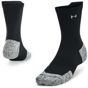 Ponožky Under Armour AD Run Cushion 1pk Mid Velikost ponožek: 40-42 / Barva: bílá