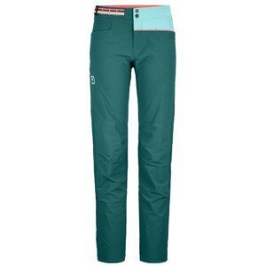 Dámské kalhoty Ortovox Pala Pants W Velikost: S / Barva: zelená/modrá
