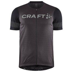 Pánský cyklistický dres Craft Core Endur Lumen Velikost: M / Barva: tmavě šedá