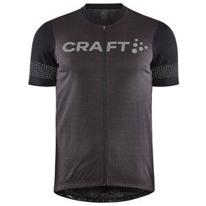 Pánský cyklistický dres Craft Core Endur Lumen Velikost: XL / Barva: tmavě šedá