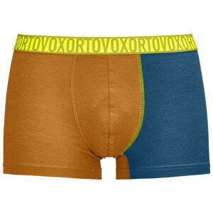Pánské boxerky Ortovox 150 Essential Trunks M Velikost: XL / Barva: oranžová/modrá
