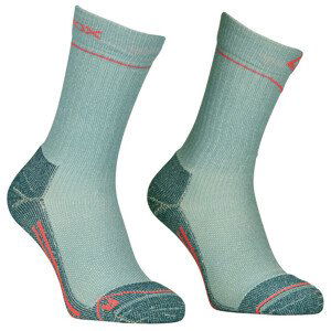Dámské ponožky Ortovox Hike Classic Mid Socks W Velikost ponožek: 35-38 / Barva: světle modrá
